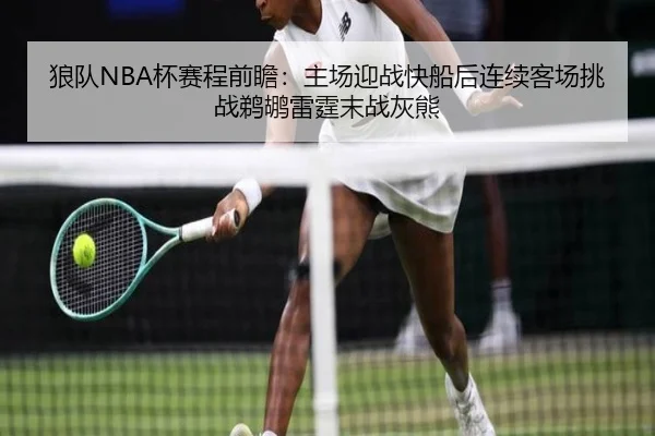 狼队NBA杯赛程前瞻：主场迎战快船后连续客场挑战鹈鹕雷霆末战灰熊 - MilanSports